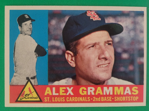 1960 Alex Grammas #168