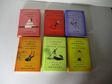 Lot of 6 FLAVIA DE LUCE MYSTERY Series Books by Alan Bradley