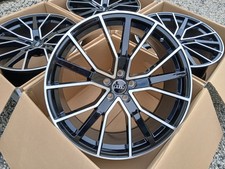 21" AUDI WHEELS 5X112 BRAND NEW A5 S5 RS4 RS6 RS5 Q5 Q3 Q7 VW TIGUAN TOUAREG 