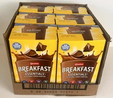 CASE 6 : Carnation Breakfast Nutritional Powder Drink Mix Chocolate 6 Ct = 36