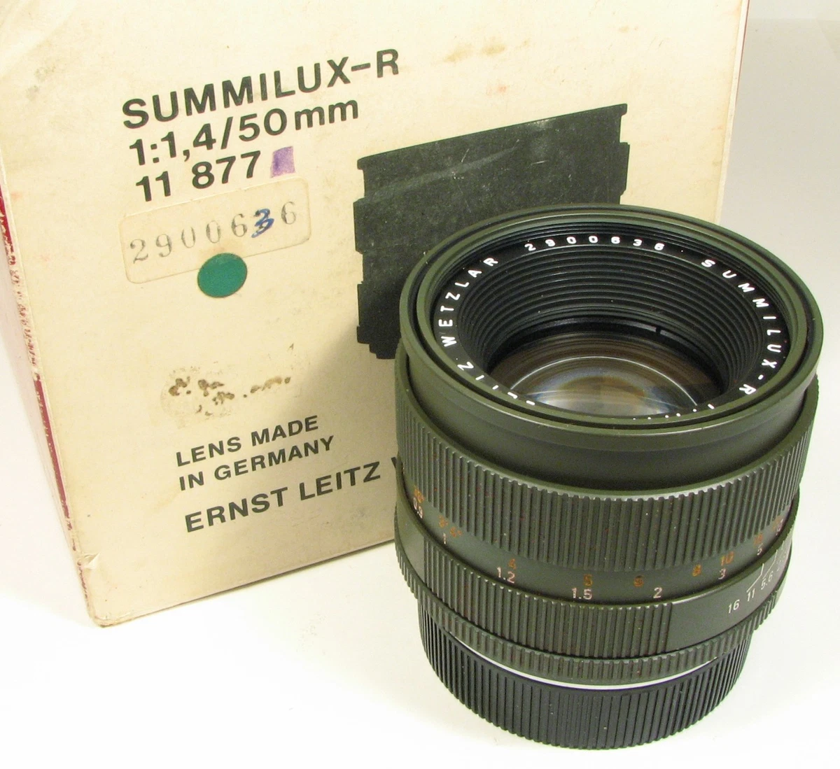Leica SUMMILUX-R 50mm Focal f/1.4 Camera Lenses for sale - eBay
