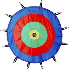 Kids Play Parachute Rainbow Parachute Toy Tent Game for Children Gymnastic Co...