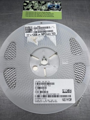 100St. CC1206JKNPO9BN103 Kond. Keramik MLCC  50V 0.01uF NPO 1206 5%  Yageo Group