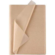 Bulk Kraft Tissue Paper Sheets Brown Wrapping Paper for DIY Craft Projects