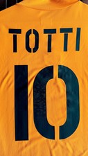 Maillot AS Roma Kappa Third 2000/01 - Original Avec Scudetto, Totti Era, Fabriqué En Italie