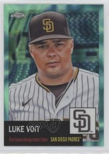 2022 Topps Chrome Platinum Anniversary Aqua Lava Refractor 87/299 Luke Voit 17zg