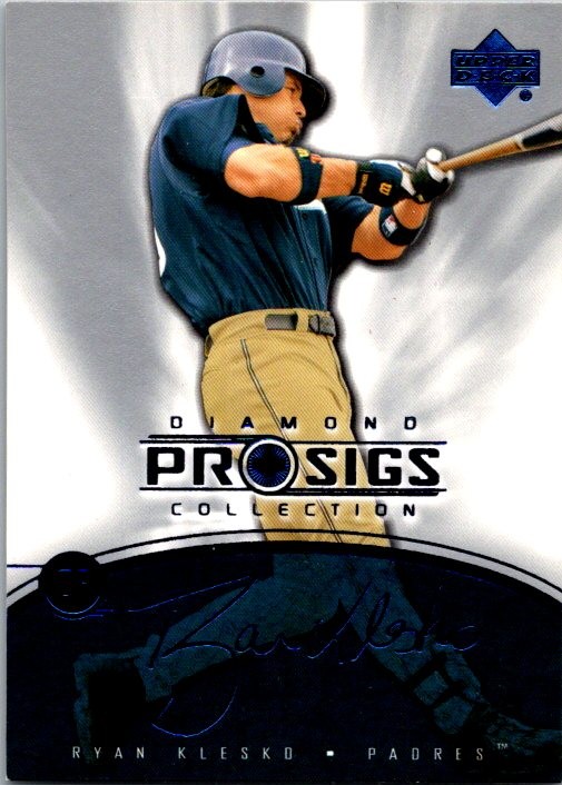 2004 Upper Deck Diamond Collection Pro Sigs #54 Ryan Klesko