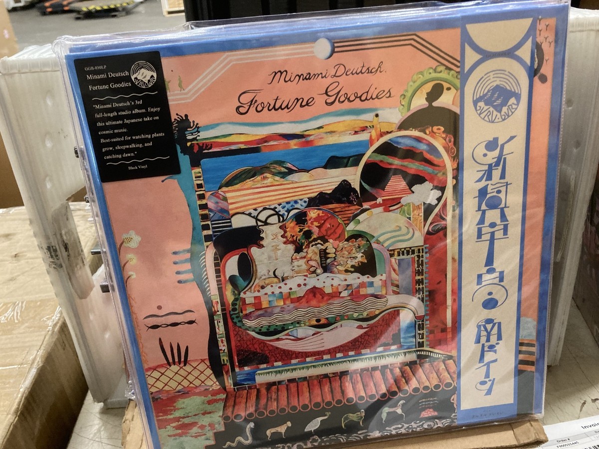 Minami Deutsch Fortune Goodies Vinyl LP Record with OBI Japan