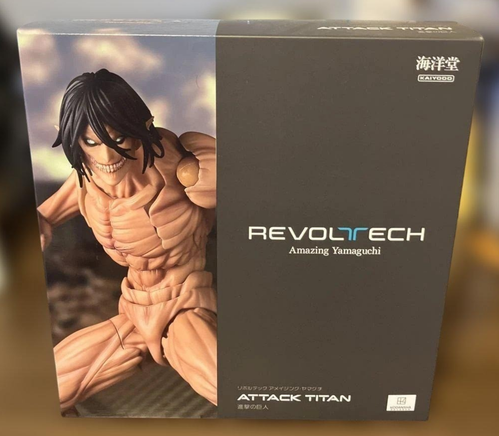Revoltech Amazing Yamaguchi Attack on Titan Eren Yeager Action