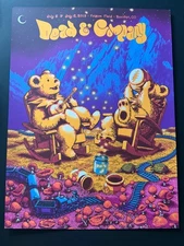 DEAD & COMPANY 2019 CONCERT POSTER - JAMES FLAMES - BOULDER, CO