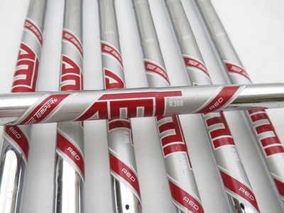 Used Titleist T350 Iron Set 5-PW+48* TT AMT Red R300 Regular Flex
