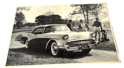 Vintage Dealer 1957 Buick Century Special Promotional Photo Poster Classic GM