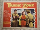 Tropic Zone 1953  7 Orig 11x14 Lobby Cards Rhonda Fleming Ronald Reagan — photo 2