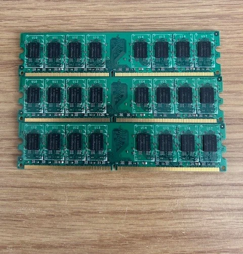 6GB (3 x 2GB) Integral IN2T2GNXNFX PC2-6400U 800MHz DDR2 Non-ECC Desktop Memory - Image 2 of 2