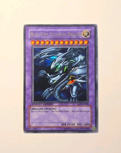 Blue-Eyes Ultimate Dragon JMP-EN005 YuGiOh Shonen Jump Promo card