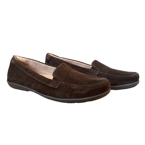 Soul Naturalizer braune Wildleder Ballerinas Halbschuhe flexible Gummisohle 6,5 W