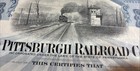 1954 ERIE AND PITTSBURGH RAILROAD COMPANY STOCK CERTIFICATE 5 SHARES — photo 2