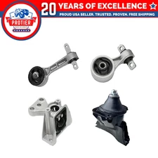 Fits 2006-2011 Honda Civic 1.8L Sedan MANUAL Engine Motor & Trans Mount 4PCS