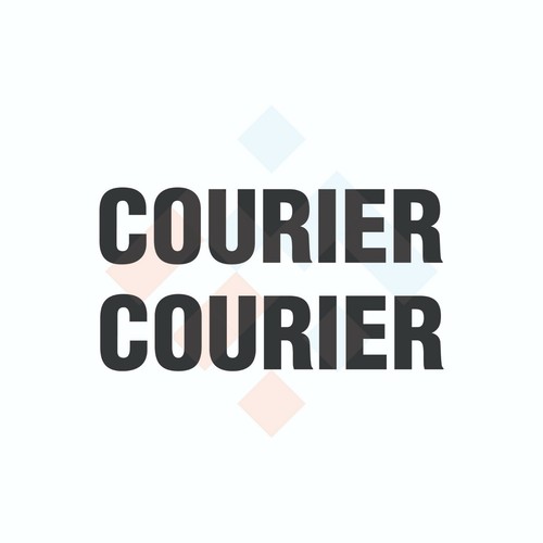 2x Courier Car, Van or Truck Stickers decal delivery vinyl 222mm x 50mm - Picture 5 of 5