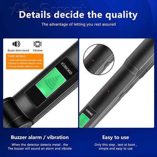 Handheld Metal Detector Security Scanner Detector Three Modes with LCD Display - Picture 9 of 20