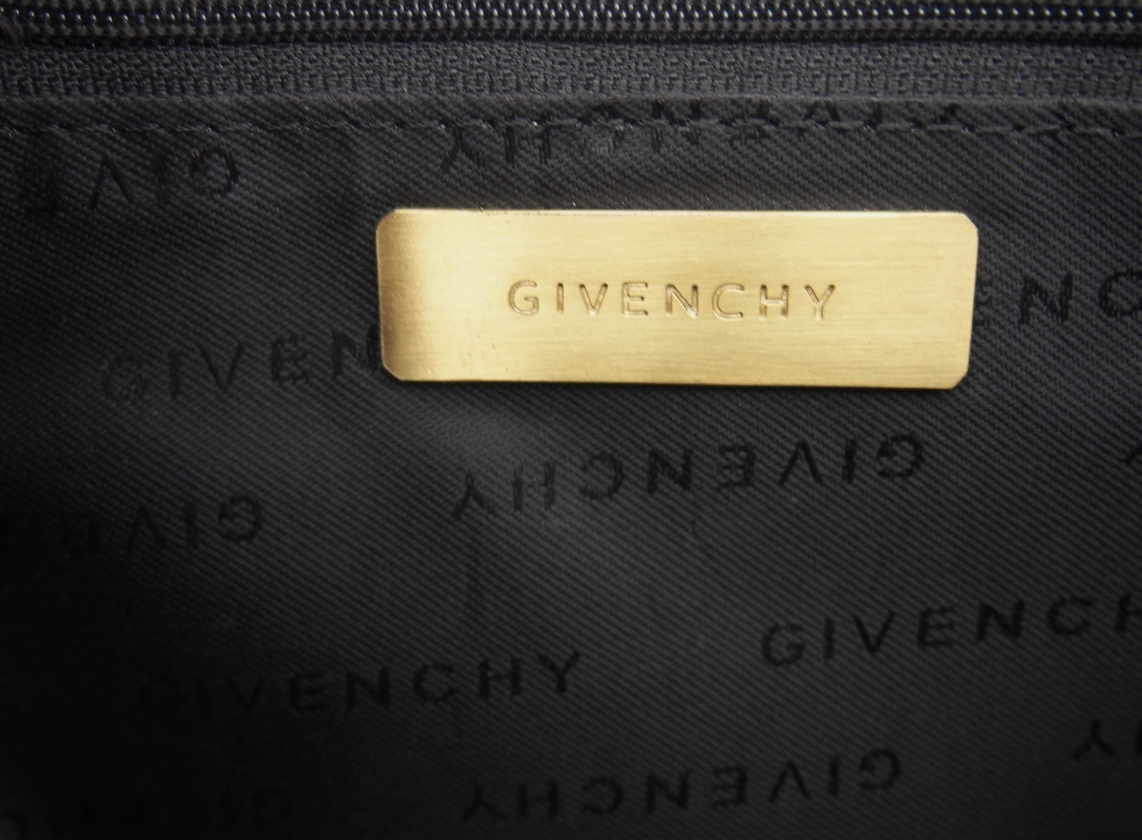 GIVENCHY  Logo Canvas Leather Handbag  — image 9