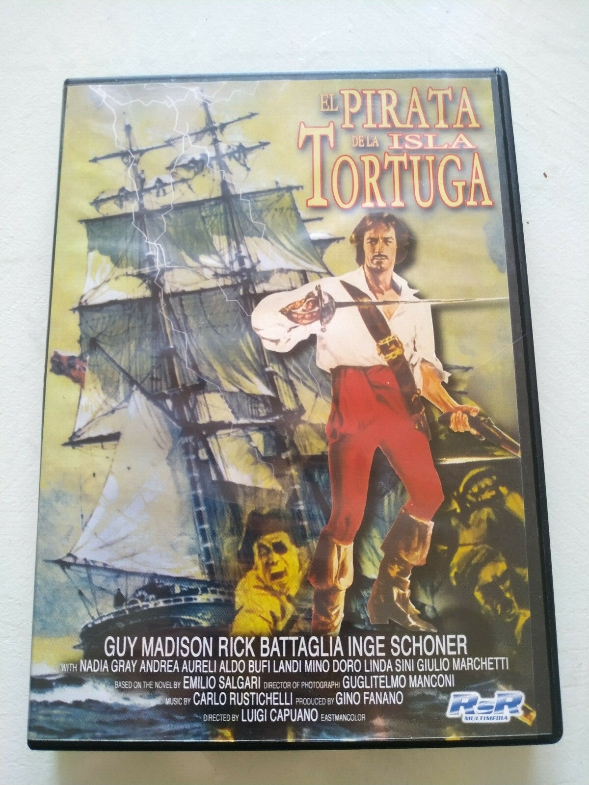 The Pirate Of The Isla Tortuga Luigi Capuano - DVD Español Region All - AM