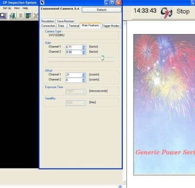 SVS-VISTEK SVS1020MUCP tested