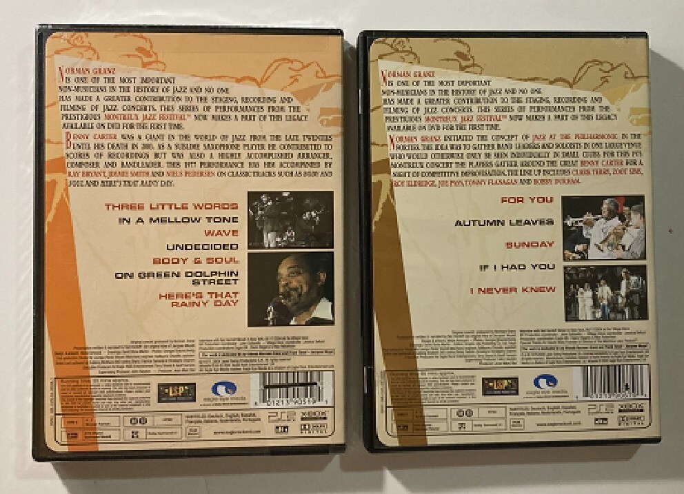 その他 Norman Granz Jazz in Montreux [DVD] Norman Grantz Jazz In Montreux 2-DVD Collection | eBay