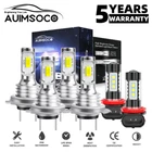 For Hyundai Sonata 2011 2012 2013 2014 LED Headlight High Low + Fog Light Bulbs