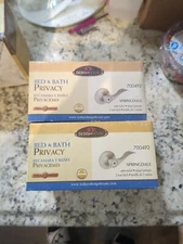 Design House 700492 Springdale Privacy Bed and Bath Door Lever Satin Nickel