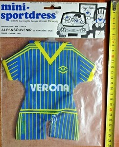 COMO CALCIO ITALIA ITALY fanion wimpel pennant football ancien annees 80-90