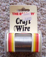 The Beadery Craft Wire 24 Gauge 30yds Silver 2490-218
