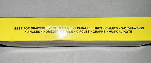 Vintage Rolling Ruler Multi Purpose Drafting Musical Notes 3D Drawing NOS - 第 2/6 張圖片