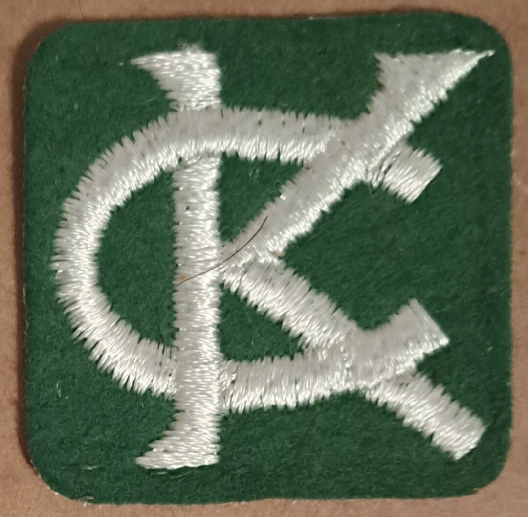 Kansas City Athletics 1960s embroidered sew on patch