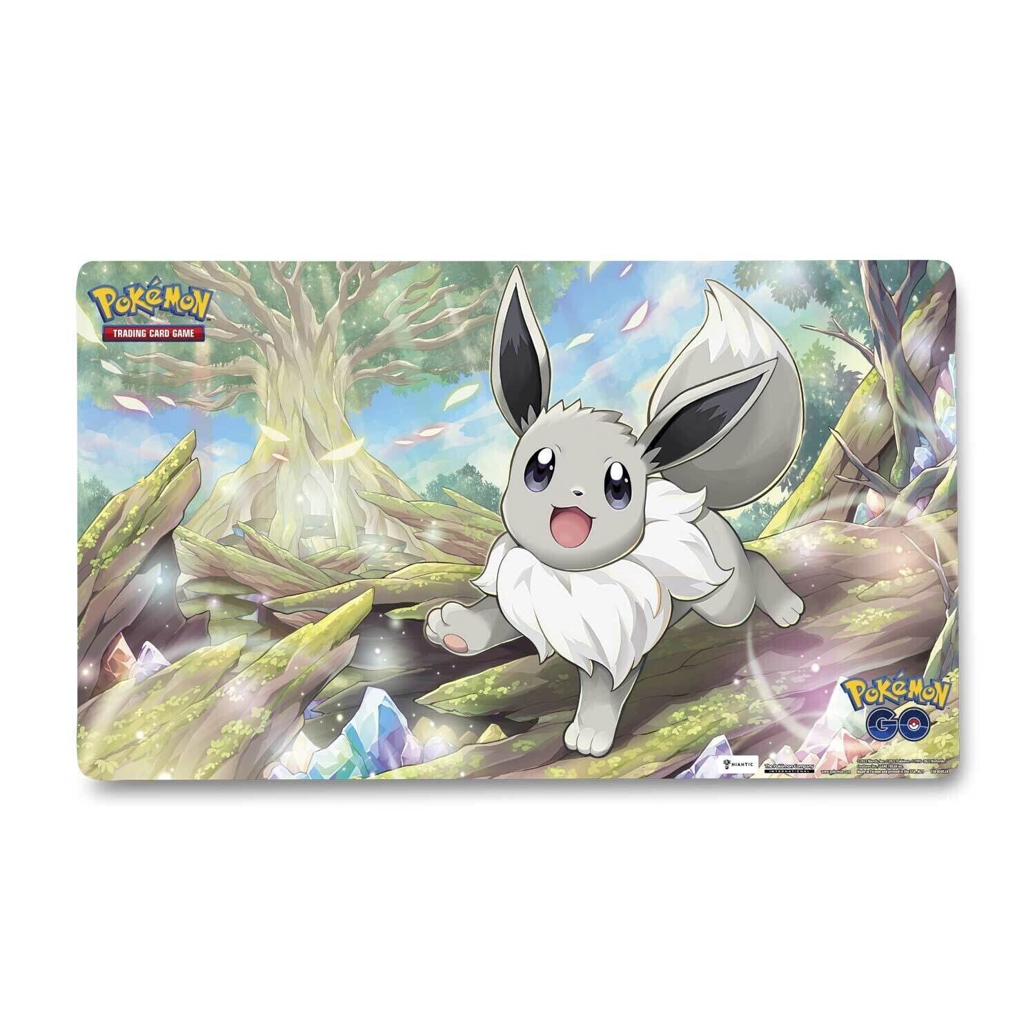 Pokemon GO TCG Radiant Eevee Playmat Premium Collection Shiny Eevee Unused