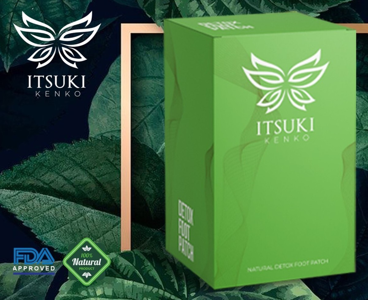 detox2箱 2 BOX Itsuki Kenko Natural Detox Foot Patch 100Sachet Herbal