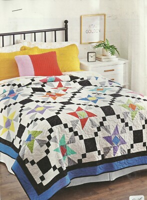 I0268  SPLASH OF COLOR QUILT PATTERN/INSTRUCTIONS