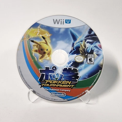 Pokken Tournament (Nintendo Wii U, 2016) Disc Only (TESTED)