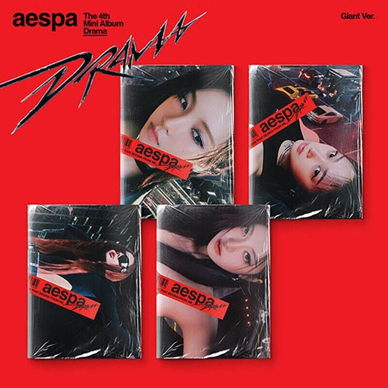 aespa 陸来 AESPA [DRAMA] The 4th Mini Album GIANT GISELLE Ver/CD+Poster+Band+