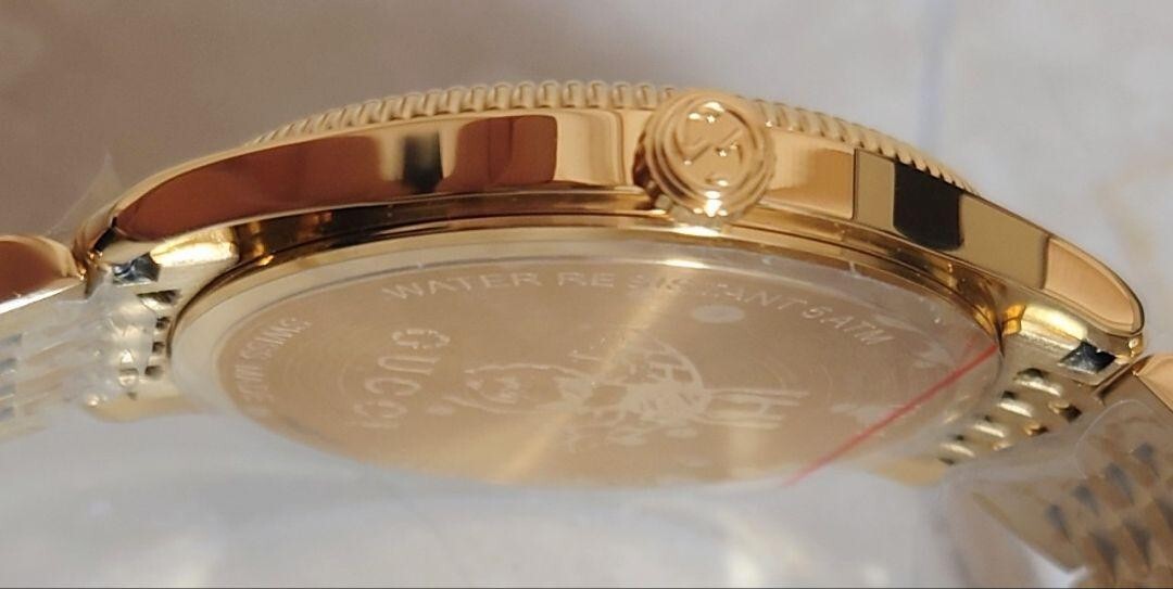 NEW】GUCCI G Timeless Watch Bee Gold YA1264155 Unisex Watch