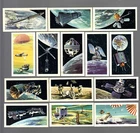 CIGARETTE/TRADE/CARDS. Brooke Bond Tea. THE RACE INTO SPACE. (Set of 50). (1971)