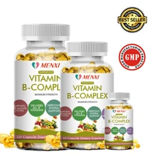 Vitamin B Complex Supplement - Super B Vitamin, Energy, Metabolism, Boost Immune