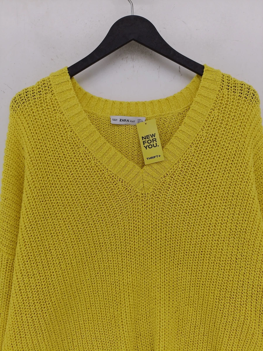 Yellow jumper best sale zara