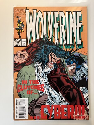 Marvel WOLVERINE Comic # 80 Cyber, Reagenzglas X-23 Aussehen Sehr guter Zustand/nm
