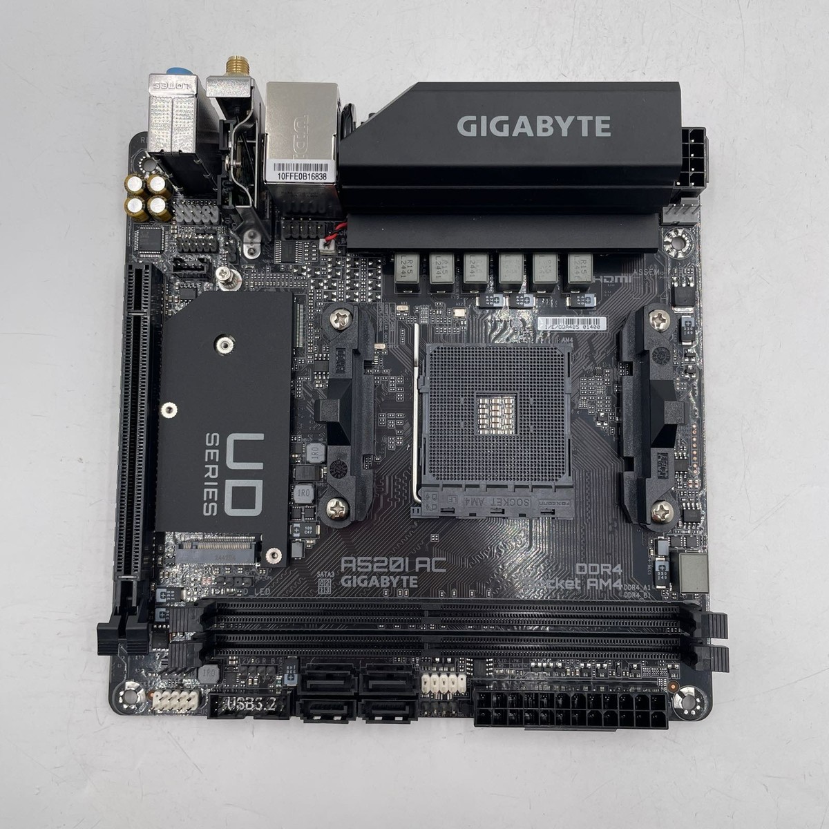 Gigabyte A520I AC AMD AM4 DDR4 Mini-ITX M.2 Motherboard | eBay