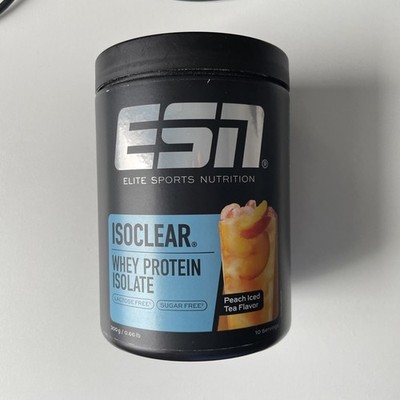 ESN Isoclear Whey Protein Isolate Peach Iced Tea Flavor