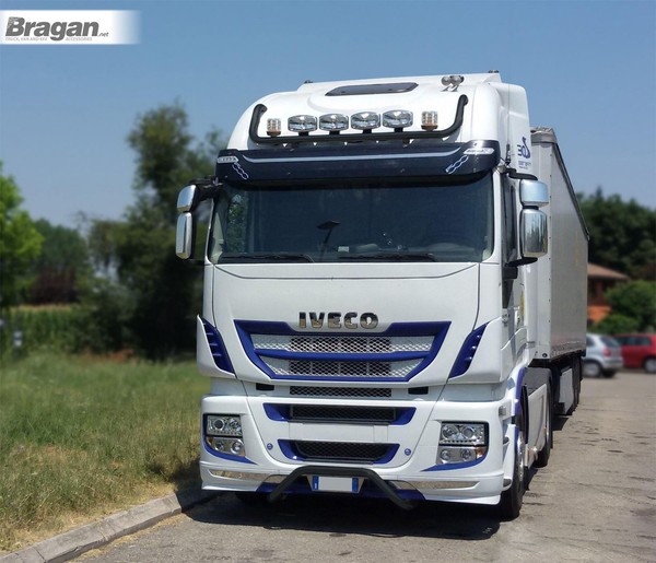 DachträGer Schwarz+LeuchttüRme+Flecken FüR Iveco Stralis WüRfel + Hw Aktiv Raum-image