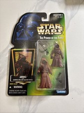 Star Wars Power of the Force Jawas Kenner Hasbro 1996 Green Card