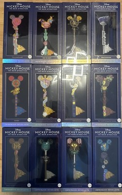 Disney The Main Attraction Mickey Mouse - Micky Maus -Schlüssel 1 bis 12 NEU OVP