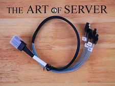 SAS cable SFF-8087 to 4x SATA latching connectors 50cm 19-inches CBL-E0107L-01 